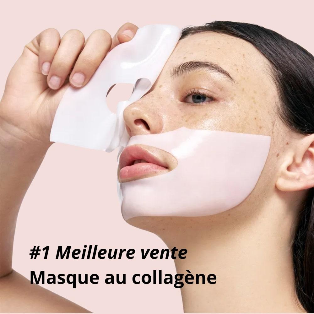Masque au collagène Nusika pour une routine visage hydratante et lumineuse