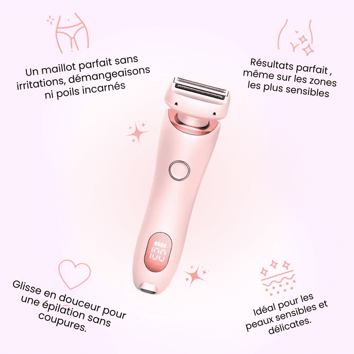 Rasoir Électrique Femme — Visage & Corps